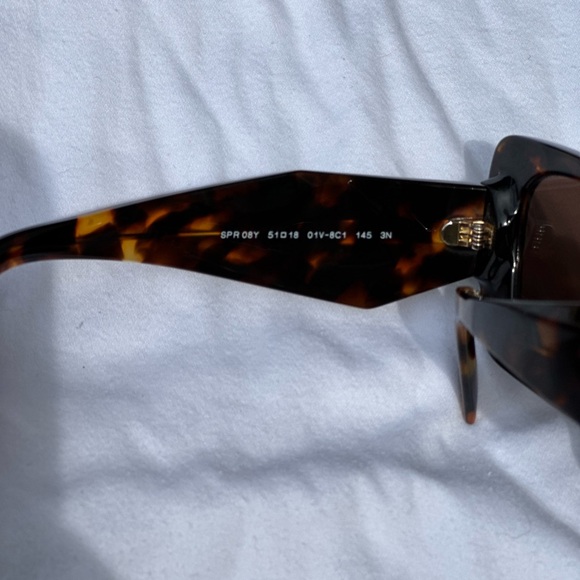 PRADA Sunglasses SPR 08Y-F Tortoise - Picture 7 of 9